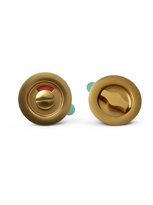 Inf�llt WC-vred och hakregell�s Gold look + Hakregell�s 4249