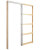 Karm Skjutd�rrskarm 122mm Vit, Enkelgips