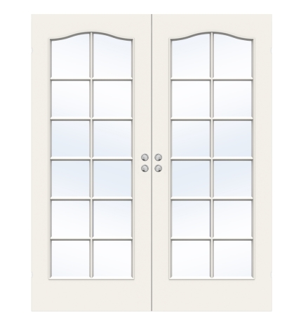 PARSKJUTD�RR SWEDOOR STYLE SP12B FORMPRESSAD L�TTD�RR VIT INF�LLD