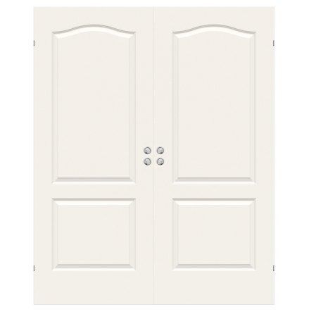 PARSKJUTD�RR SWEDOOR COMPACT 02B FORMPRESSAD KOMPAKT VIT INF�LLD