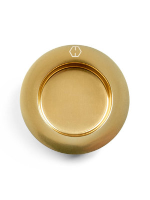 Byte av sk�lhandtag Runda gold look (Monterade)