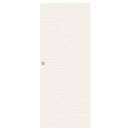 SKJUTDÖRR SWEDOOR CHARISMA D100 MASSIV VIT UTANPÅLIGGANDE