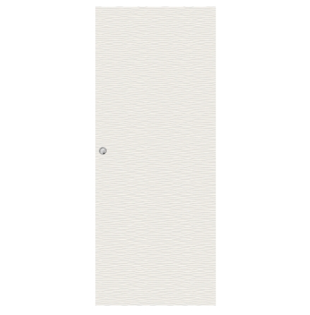 SKJUTDÖRR SWEDOOR CHARISMA D300 MASSIV VIT UTANPÅLIGGANDE