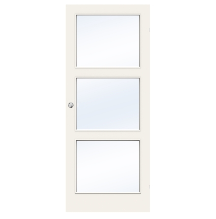 SKJUTD�RR SWEDOOR STABLE GW3 KOMPAKT KLARGLAS VIT UTANP�LIGGANDE