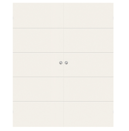 PARSKJUTDÖRR SWEDOOR STABLE EFFECT H500 VIT UTANPÅLIGGANDE