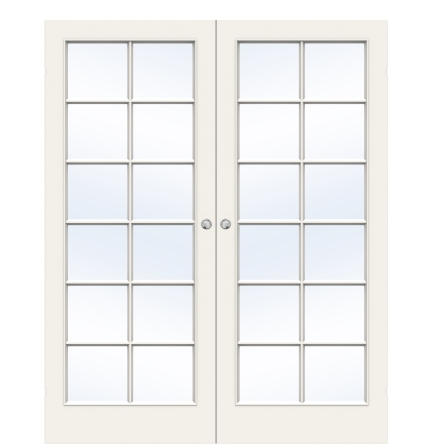 PARSKJUTDÖRR SWEDOOR STYLE SP12 FORMPRESSAD LÄTTDÖRR VIT UTANPÅLIGGANDE