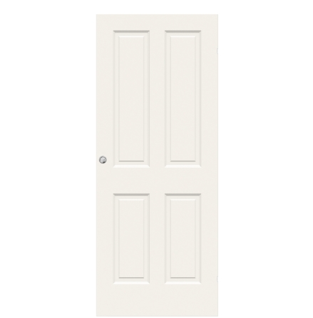 SKJUTDÖRR SWEDOOR STYLE 04 FORMPRESSAD LÄTTDÖRR VIT UTANPÅLIGGANDE
