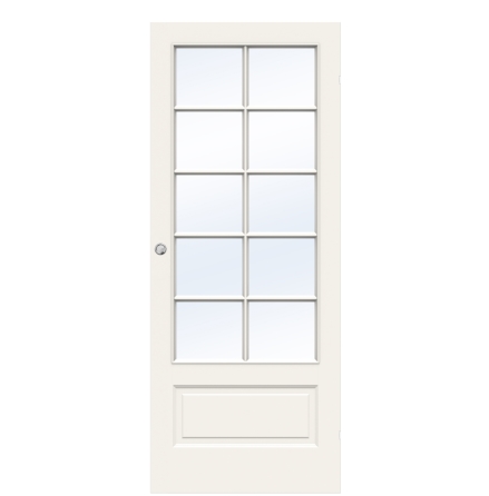 SKJUTD�RR SWEDOOR STYLE SP10 FORMPRESSAD L�TTD�RR VIT UTANP�LIGGANDE