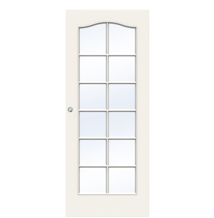 SKJUTD�RR SWEDOOR STYLE SP12B FORMPRESSAD L�TTD�RR VIT UTANP�LIGGANDE