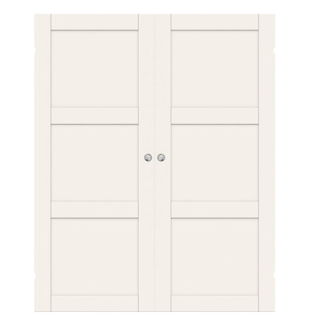 PARSKJUTD�RR SWEDOOR UNIQUE 03L VIT UTANP�LIGGANDE
