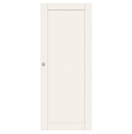 SKJUTDÖRR SWEDOOR UNIQUE 01L VIT UTANPÅLIGGANDE