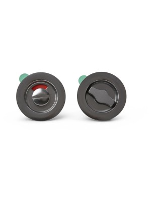Inf�llt WC-vred och hakregell�s Stainless look  + Hakregell�s 4249 (Monterat)