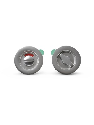 Inf�llt WC-vred och hakregell�s Silver + Hakregell�s 4249 (Monterat)
