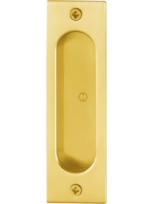 Byte av sk�lhandtag Fyrkantiga gold look (Monterade)