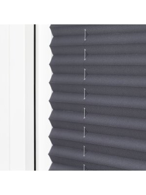 Pliss�gardin Pliss� standard Ljusgr� (58)