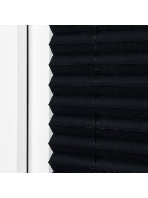 Pliss�gardin Pliss� standard Svart (49)