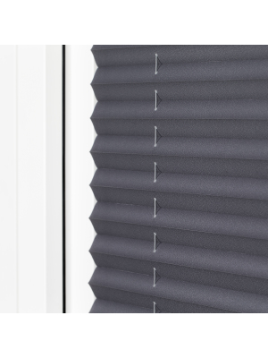 Pliss�gardin Pliss� standard Ljusgr� (58)