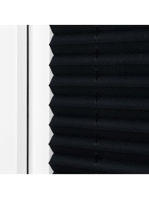 Pliss�gardin Pliss� standard Svart (49)