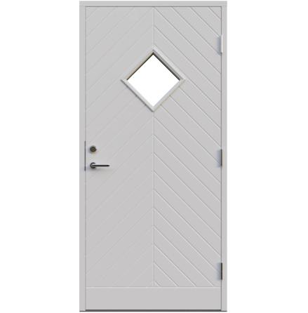 Ytterd�rr Leksandsd�rren Djura Klarglas Vit