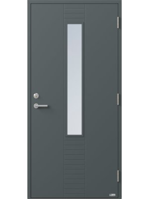 F�rgbyte  M�rkgr� (RAL 7012)