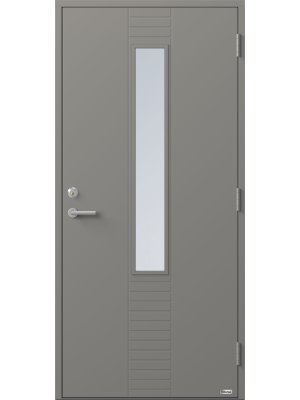 F�rgbyte  M�rk silvermetallic (RAL 9007)