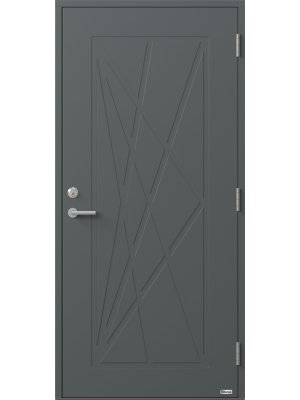 F�rgbyte  M�rkgr� (RAL 7012)