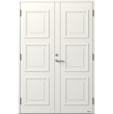 Parytterdörr BOR Solen 833P Tät Vit