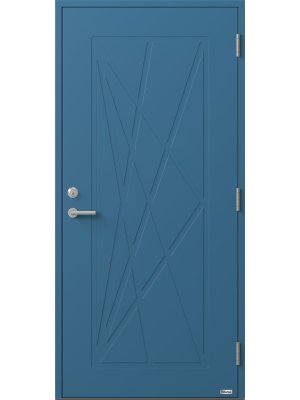 F�rgbyte  Bl� (RAL 5007)