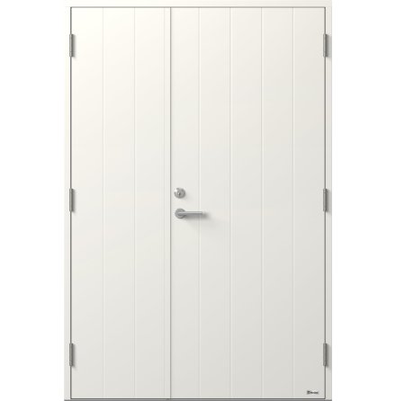 Parytterdörr BOR Stenbocken 871P Tät Vit