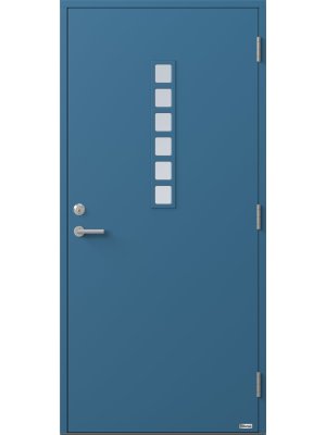 F�rgbyte  Bl� (RAL 5007)