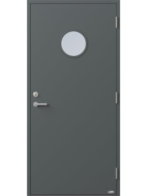 F�rgbyte  M�rkgr� (RAL 7012)