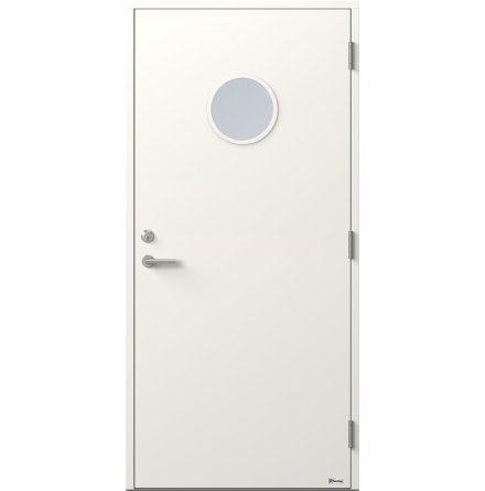 Ytterdörr BOR Planeten 836G Klarglas Vit