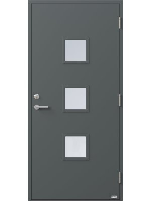 F�rgbyte  M�rkgr� (RAL 7012)