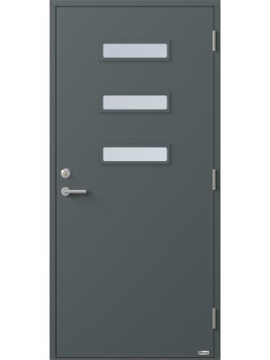 F�rgbyte  M�rkgr� (RAL 7012)