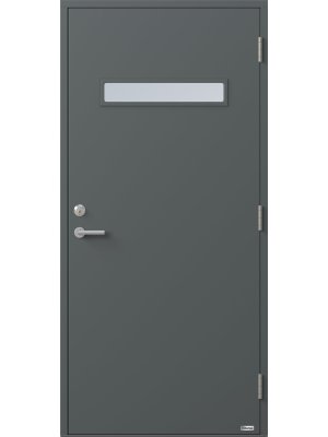 F�rgbyte  M�rkgr� (RAL 7012)