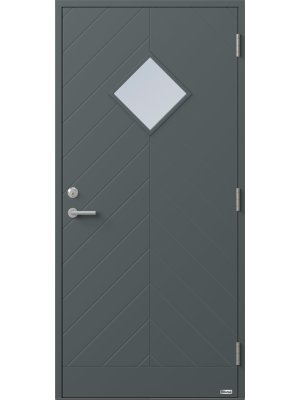 F�rgbyte  M�rkgr� (RAL 7012)