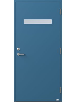 F�rgbyte  Bl� (RAL 5007)