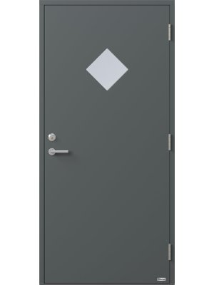 F�rgbyte  M�rkgr� (RAL 7012)