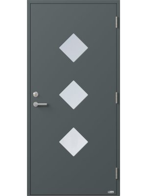 F�rgbyte  M�rkgr� (RAL 7012)