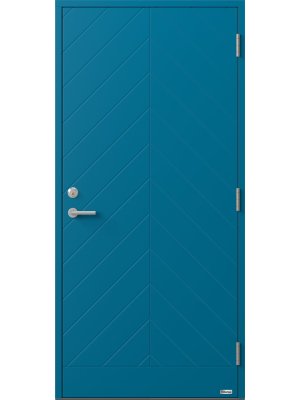 F�rgbyte  Bl� (RAL 5007)