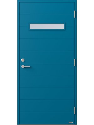 F�rgbyte  Bl� (RAL 5007)