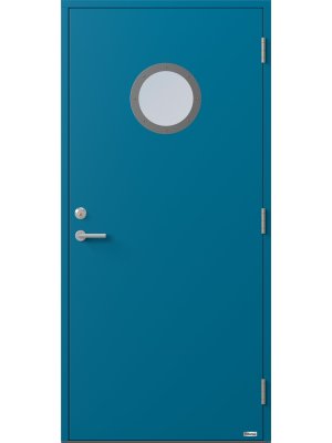 F�rgbyte  Bl� (RAL 5007)