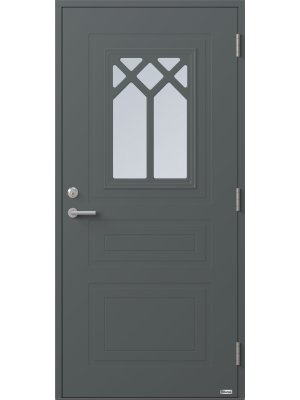 F�rgbyte  M�rkgr� (RAL 7012)