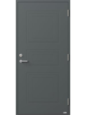 F�rgbyte  M�rkgr� (RAL 7012)