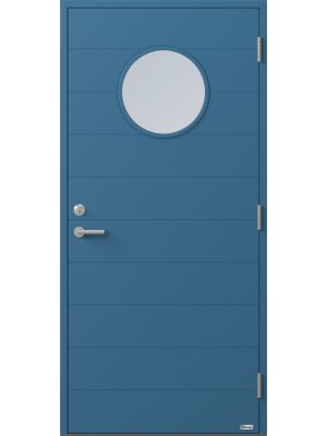 F�rgbyte  Bl� (RAL 5007)