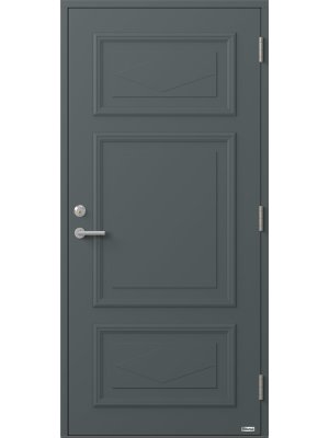 F�rgbyte  M�rkgr� (RAL 7012)