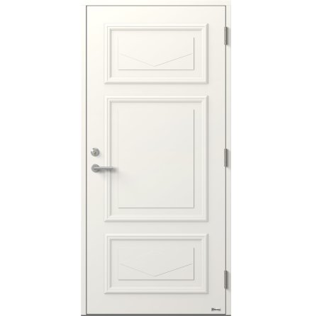 Ytterdörr BOR Diamant 373 Tät Vit