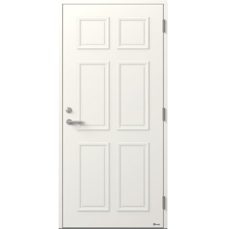 Ytterdörr BOR Glamis 806 Tät Vit