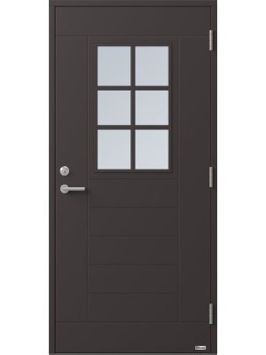 F�rgbyte  Brun (RAL 8019)