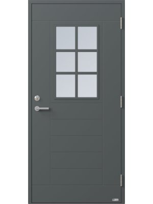 F�rgbyte  M�rkgr� (RAL 7012)